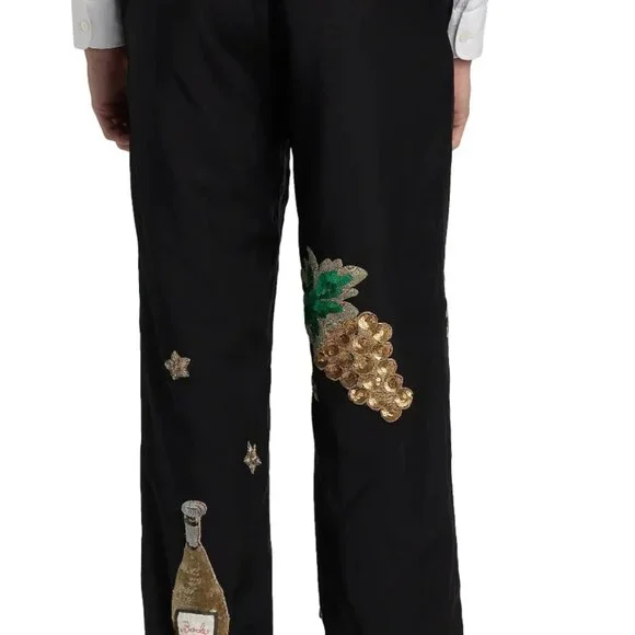 NWT BODE Embroidered Formal Trousers - Size 31 - Picture 3 of 9